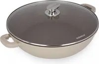 Casseruola 36 cm con coperchio I Giganti design taupe