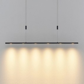 Lucande Stakato LED sospensione 6 luci 120 cm