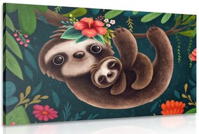 Quadro su tela – Bradipi adorabili