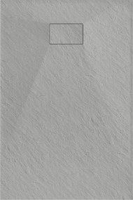 Mexen Hugo piatto doccia rettangolare SMC 120 x 80 cm, grigio - 42618012