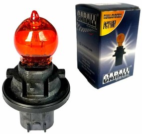 2 PZ Lampada Alogena PCY16W 12V 16W PU20d/2 Indicatore Direzione Arancione Compatibile Philips 12271AC1