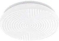 Plafoniera LED STREAM 18W in acrilico bianco con funzione CCT 30 cm.