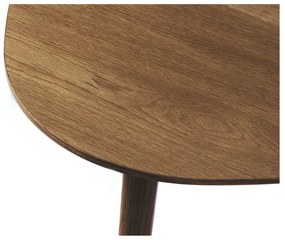 Tavolini marroni in rovere decorato in set di 2 70x100 cm Adda - Unique Furniture