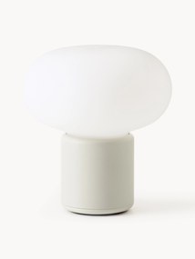 Lampada da tavolo piccola portatile Karl-Johan, luce regolabile