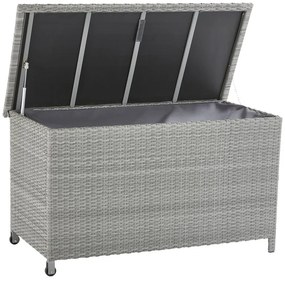 Baule NATERIAL in alluminio grigio L 120 x H 68 x P 60 cm