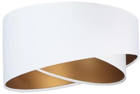 Paralume universale GALAXY E27 diametro 45 cm bianco/oro