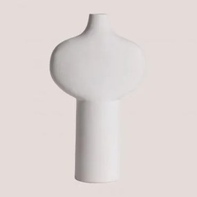 Vaso in ceramica Boal Bianco - Sklum