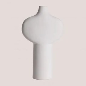 Vaso In Ceramica Boal Bianco - Sklum