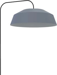 Lampada da terra Tokyo in acciaio, H 165 cm, E27 MAX42W LUMICOM