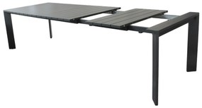IMPACTO - tavolo allungabile in alluminio 150/200 bianco o antracite