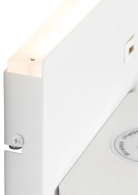 Set di 2 appliques bianche LED USB caricatore a induzione - RIZA
