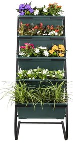 Portafiori in metallo (altezza 130 cm) - Floriane Garden