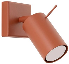 Sollux SL.1506 - Faretto da parete RING 1xGU10/10W/230V rosso