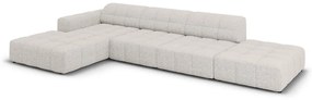 Divano angolare grigio chiaro (angolo sinistro) Chicago - Cosmopolitan Design