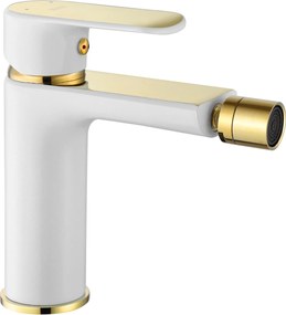 Rubinetto da bidet Rea Bloom White gold