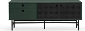 Tavolo TV verde scuro 140x52 cm Punto - Teulat