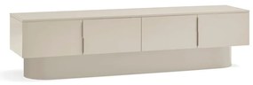 Tavolo TV beige 200x50 cm Totem - Teulat