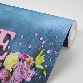 Carta da parati – Scritta Love