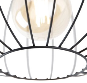 Plafoniera intelligente nera con Wi-Fi G95 - Margarita