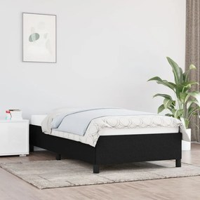 Giroletto Senza Materasso Nero 100x200 Cm İn Tessuto /
