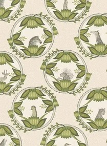 Tapete Ardmore Cameos von Cole & Son - Grey/ Green