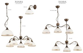 Jupiter 1174 - XS1 - Lampada a sospensione XSARA 1xE27/60W/230V