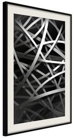 Poster  Tangle  Cornice Quadri Cornice nera con pass-partout, Larghezza x Altezza Home decor 20x30