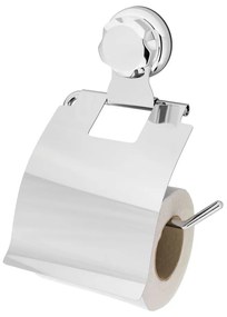 Porta carta igienica in metallo autoportante in argento Bestlock Bath - Compactor