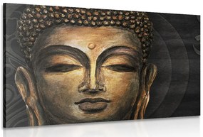 Stampa su tela – Viso del Buddha