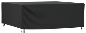 Copertura Mobili Giardino Nera 250x210x90cm Impermeabile 420d /