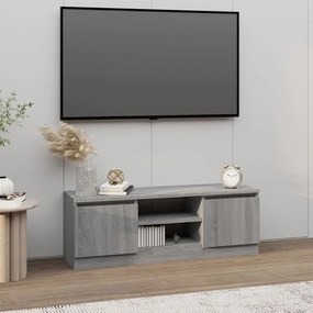 Mobile Porta Tv Con Anta Grigio Sonoma 102x30x36 Cm /