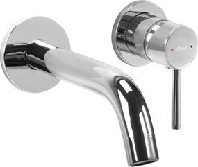 Rubinetto da parete Rea Owen Chrome + BOX