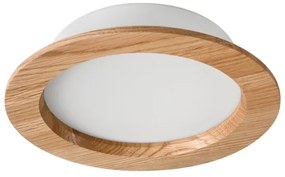 Lampada LED da incasso WOODY SPOT LED/16,5W/230V 4000K quercia ø 18,5 cm