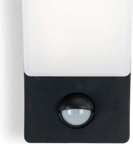 Brilagi - Lampada da parete LED esterna con sensore ARCELO LED/9W/230V IP44