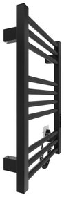 Scaldasalviette a scala HF DERBY 100W/230V 57x43 cm nero