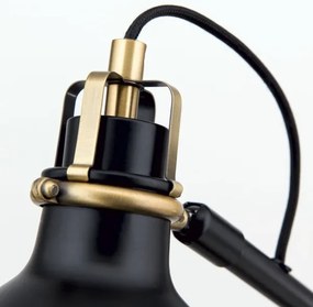 Orion LA 4-1222/1 - Lampada da tavolo SCHILLER 1xE27/40W/230V nero/bronzo