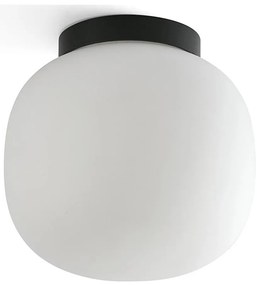 FARO 68611 - Plafoniera AMELIA 1xE27/15W/230V IP44 bianco/nero
