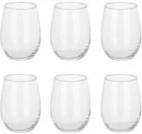 Set 6 bicchieri trasparenti 350 ml Amber Pasabahce