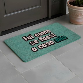 Zerbino 40x70 cm azzurro Zerbinomania