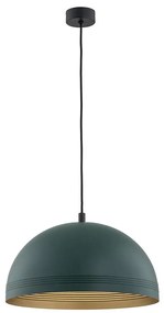 Argon 8243 - Lampadario a sospensione con filo BONITA 1xE27/15W/230V verde