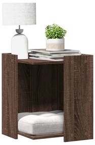 Recinto Lettiera Gatti Rovere Sonoma 60x40x40 Cm İn Truciolato /