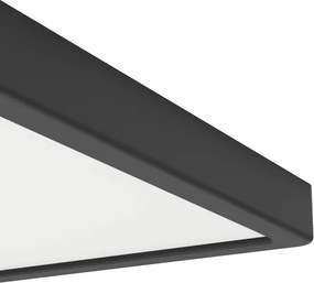 Eglo 901304-LED Plafoniera FUEVA LED/13W/230V 2700/4000/6500K 29x29cm nera