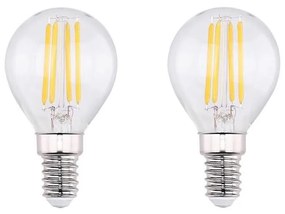 SET 2x Lampadina LED VINTAGE E14/4W/230V 2700K - Globo 10589-2K