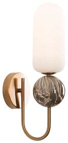 MAXLIGHT W0380 - Applique ROMA 1xG9/12W/230V oro