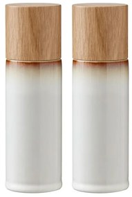 Set macina pepe e sale bianco in ceramica 2 pz Gastro Cream – Bitz