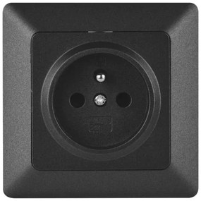 Presa di casa 250V/16A antracite