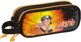 Portaoggetti Doppio Naruto Nero Arancio 21 x 8 x 6 cm