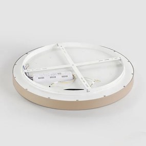 Brilagi - Apparecchio LED dimmerabile GLASS POOL DOUBLE LED/48W/230V 40 cm beige + telecomando