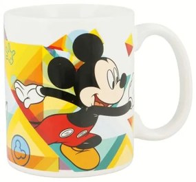 Tazza Mug Mickey Mouse Happy smiles Ceramica Rosso Azzurro (350 ml)