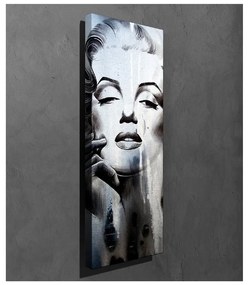Pittura murale su tela Marilyn, 30 x 80 cm - Wallity